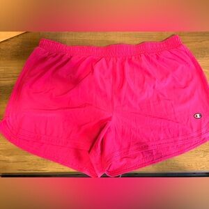 Champion Women's Vibrant Pink Athletic Shorts